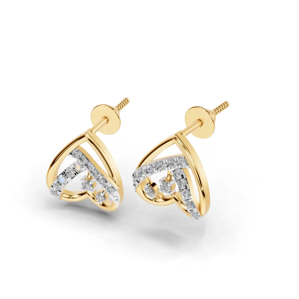 Dangling Hearts Diamond Earring.webp