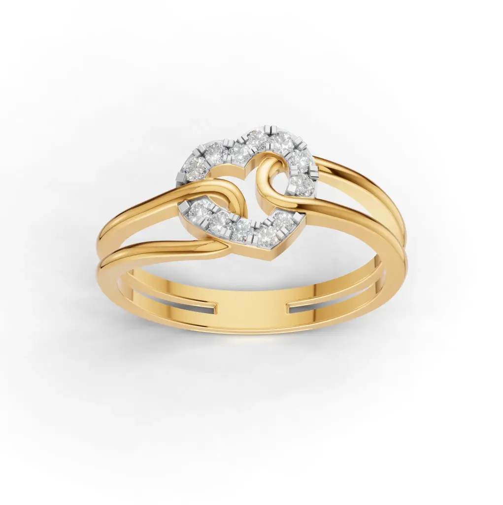 Fierce Devotion Heart Ring